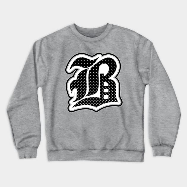 Bristol Knights B Logo Shirt Crewneck Sweatshirt by CTLBaseball